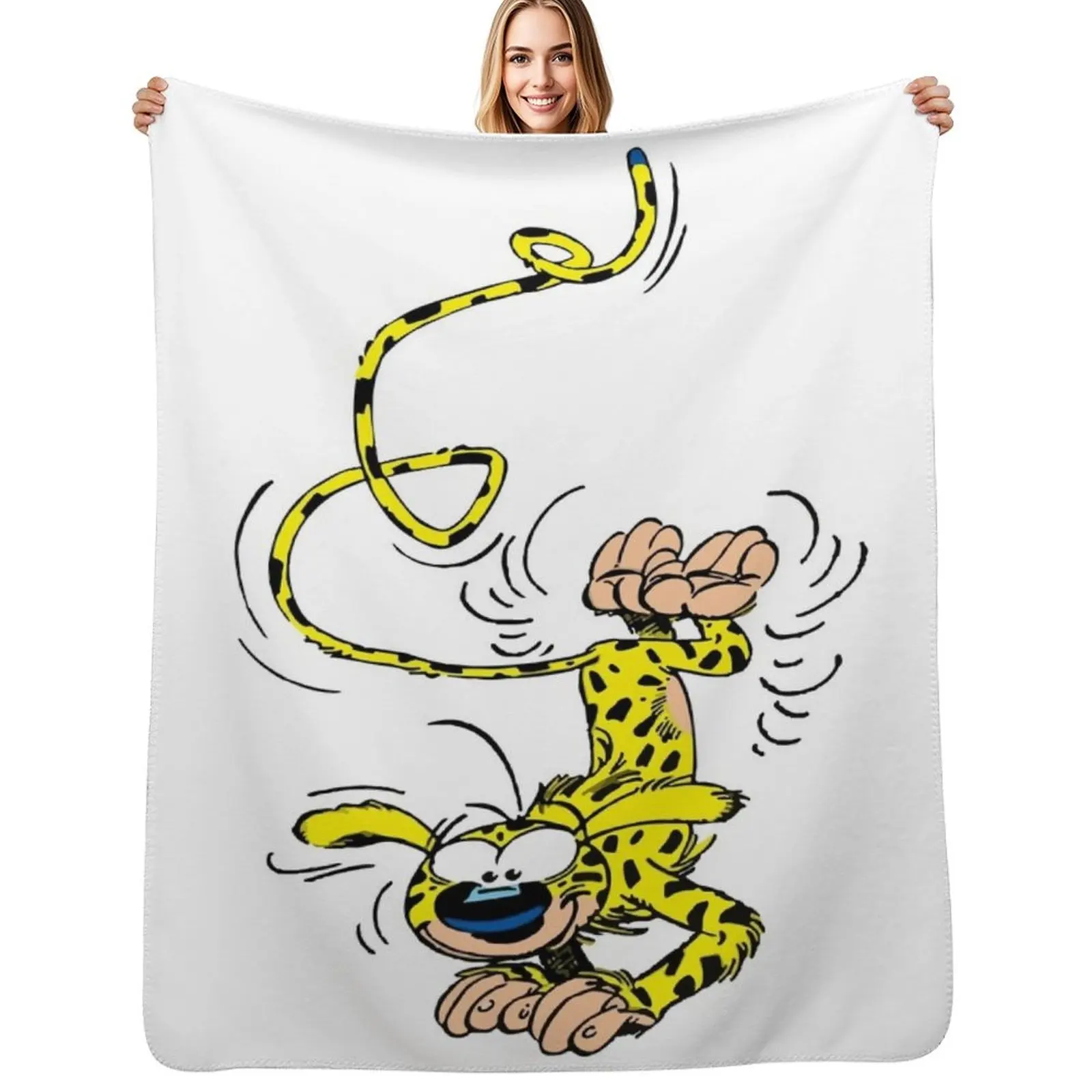 

Marsupilami handstand Throw Blanket Luxury Brand Weighted Hair funny gift Blankets
