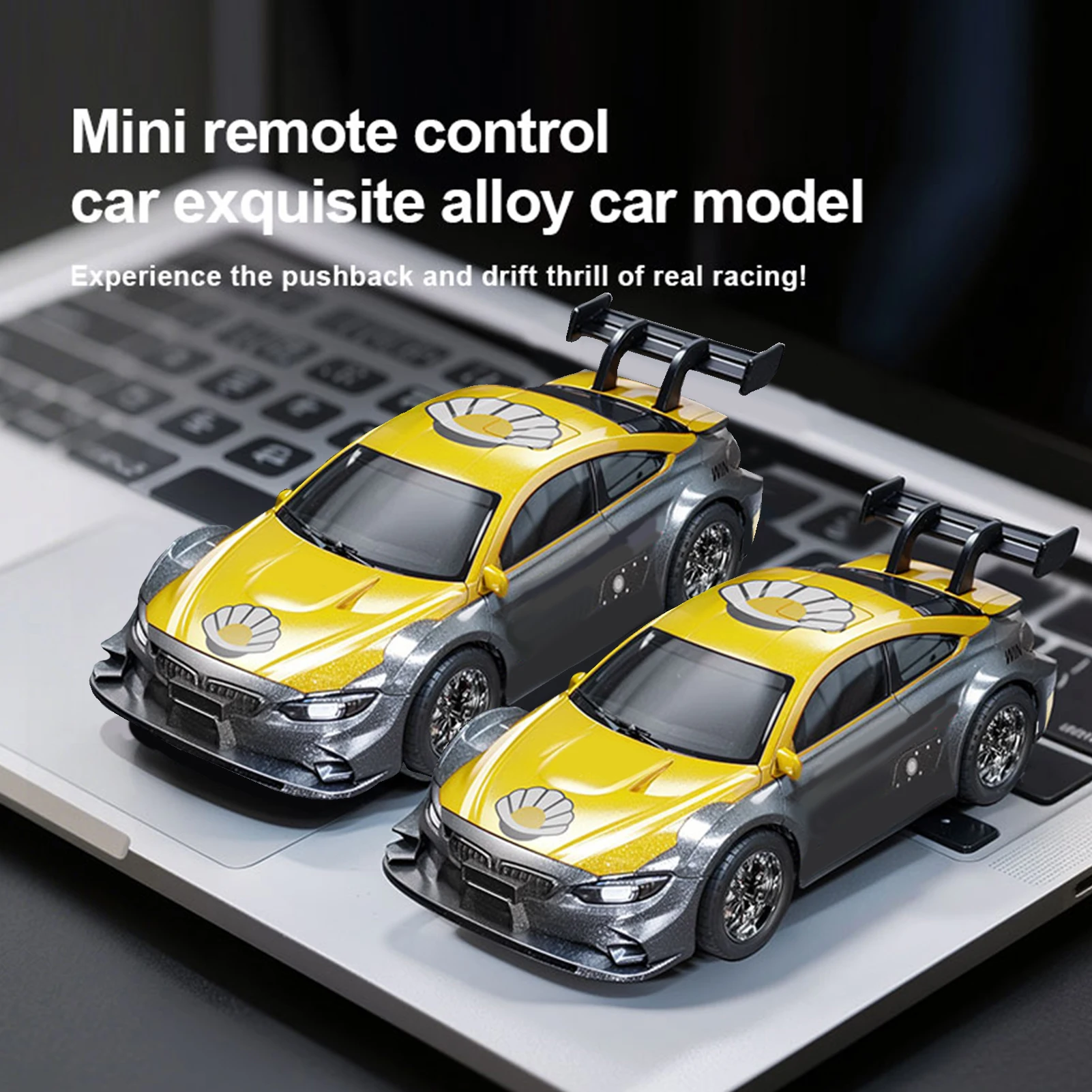 リモコンレーシングカー 1:43 スケール RCカー アプリ制御機能付き 子供用電動玩具車 室内・屋外用