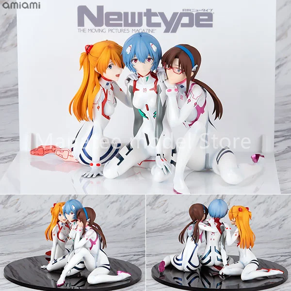 

KADOKAWA оригинальная обложка Asuka, Rei, Mari Newtype ver.1/8 ПВХ фигурка аниме модель игрушки коллекция кукла подарок