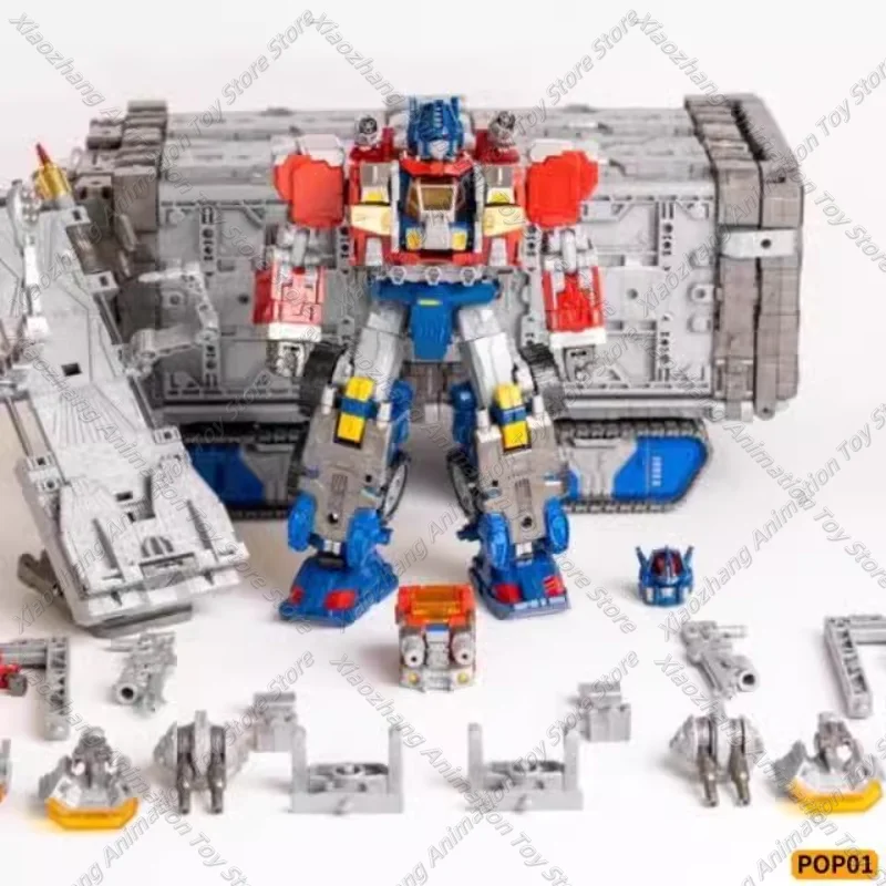 New Product Transformation Toy Robot King Kong Pop01 Diaclone Original Optimus OP Pillar Assembled Model Movable