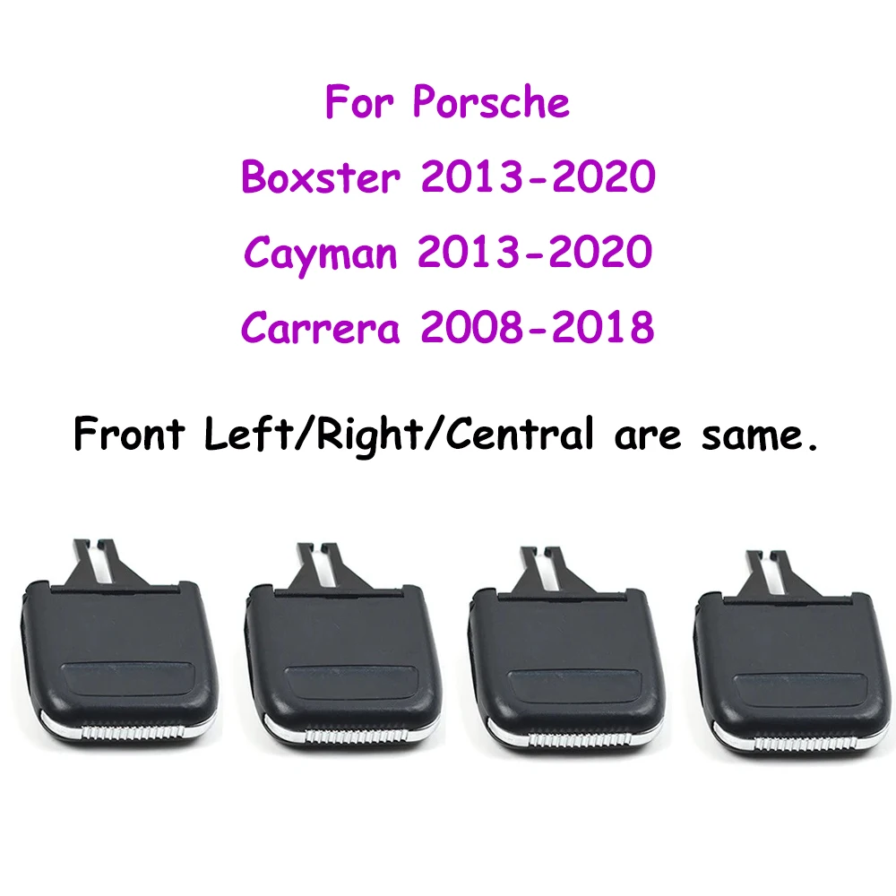 Interior Car Front Dash Air Vent Grille Tab Clip Slider Repair Kit For Porsche Boxster Cayman 2013-2020 Carrera 2008-2018