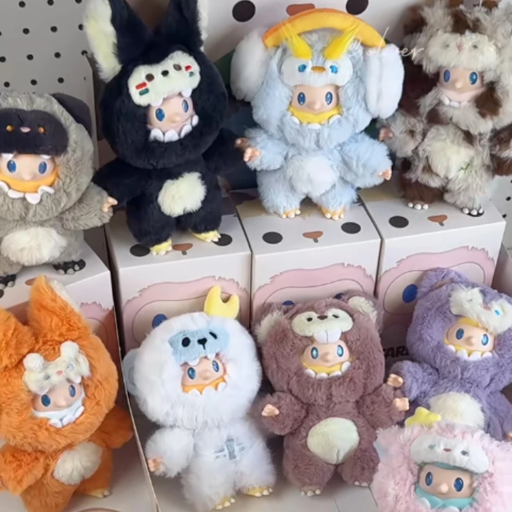 

FARMER BOB Monster Ani-night Blind Box Фигурка Виниловая кукла Mystery Box Аниме Кукла Подвеска Плюшевый брелок Коллекция Модель