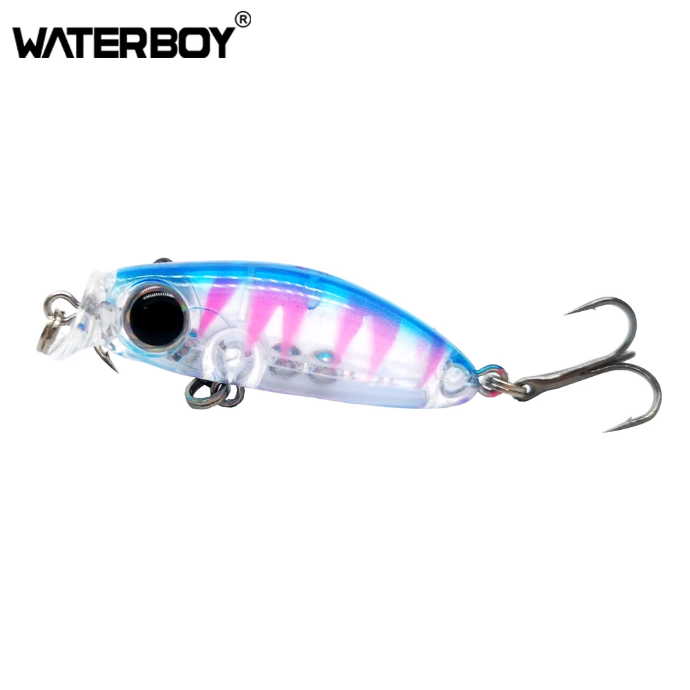 WATERBOY 2.5g 35mm Japanese Style Bait Small Lures for Fishing Lure slowly Sinking Minnow Mini Hard Bait For Perch Trout