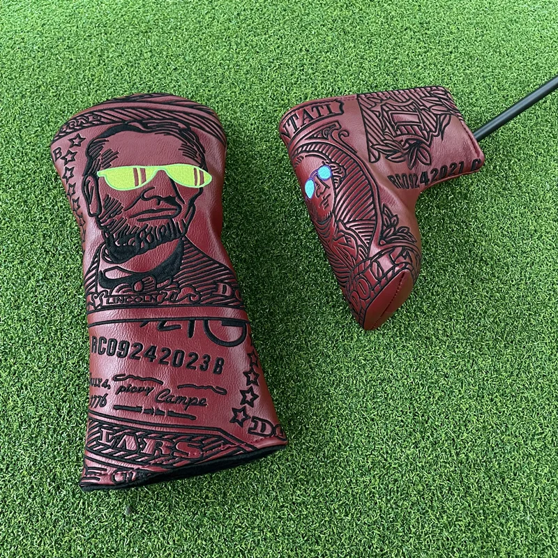 Dollar cover Golf Wood Cover Driver Fairway Hybrid Waterproof Protector Set Durable Golf Putter head Club Covers