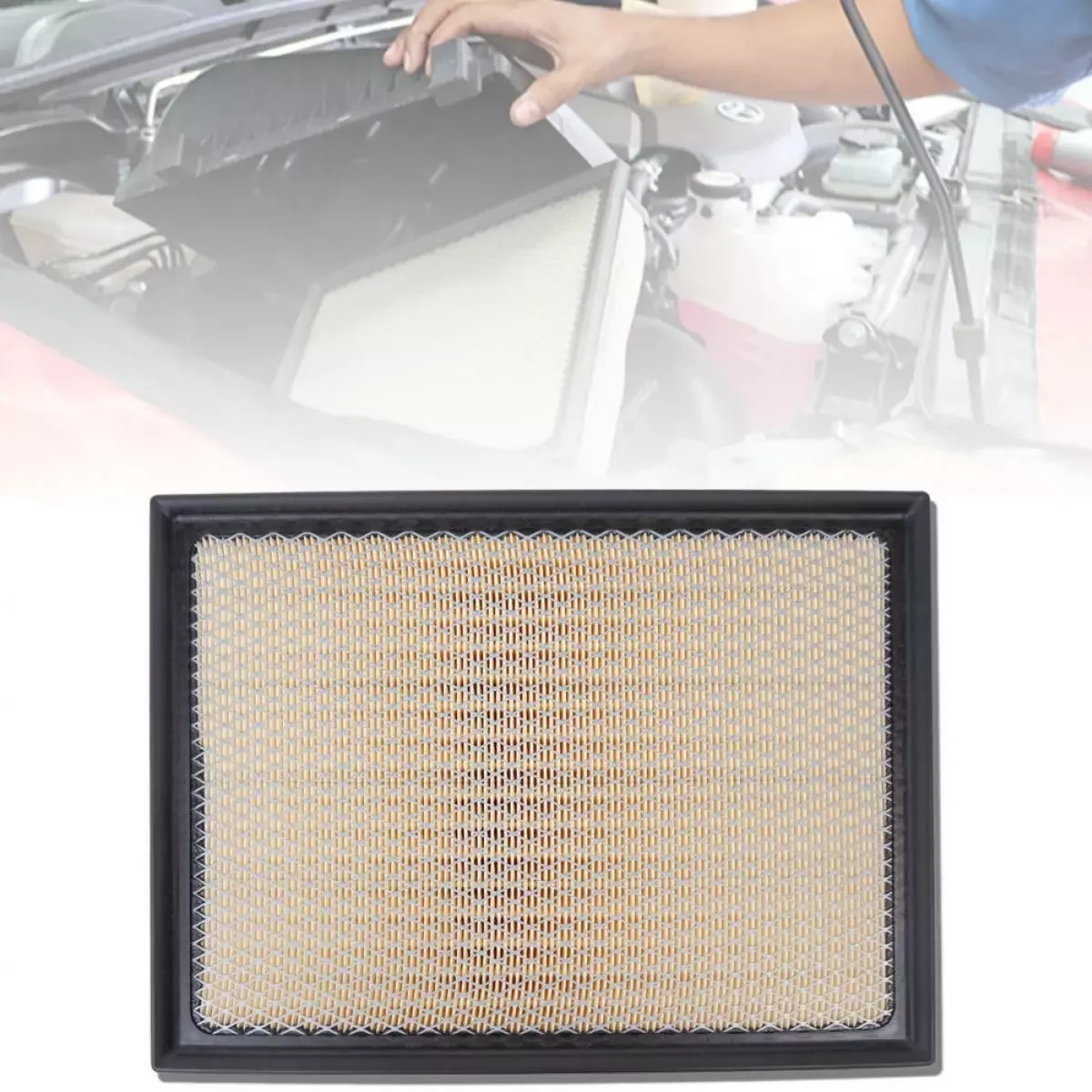 1X 17801-0L040 Air Filter Element Sub Assy For 2015-2018 Toyota Hilux Revo Fortuner Innova 178010L040 FREE SHIPPING!!!