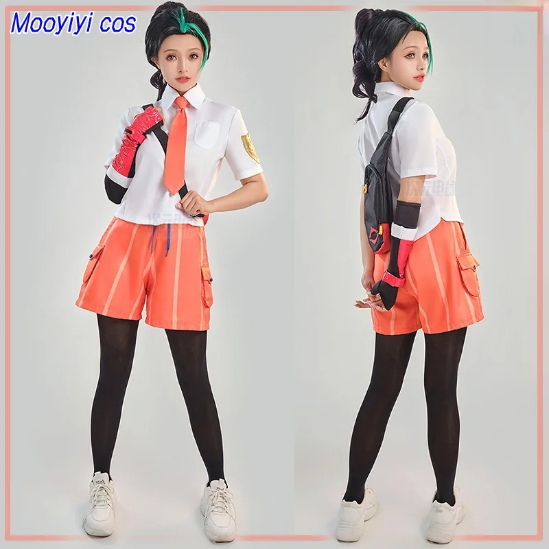 

2025 Anime New Nemona Scarlet Cosplay Costume Halloween Christmas Role Playing Party S-XL Sexy and cute Costume