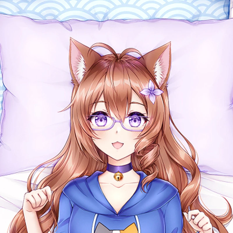 

Dakimakura Anime Pillow Case Mao Pillow Cover Halloween Christmas Decoration