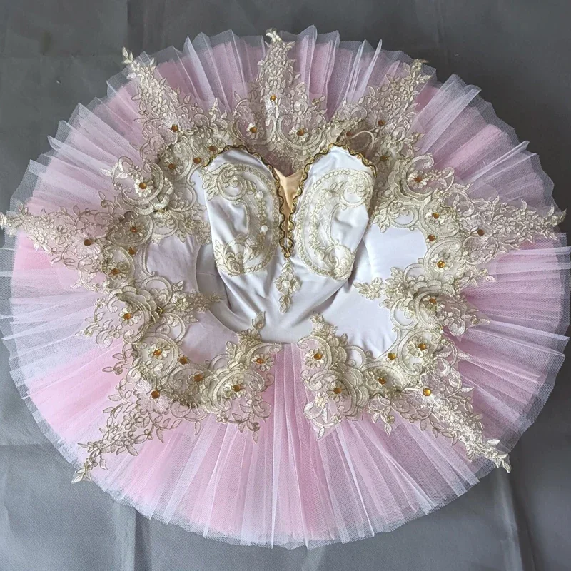 Children Professional Ballet Tutus Purple White Swan Lake Ballet Tutu Kids Costume Ballet Dress Women Dance Performance Costumes