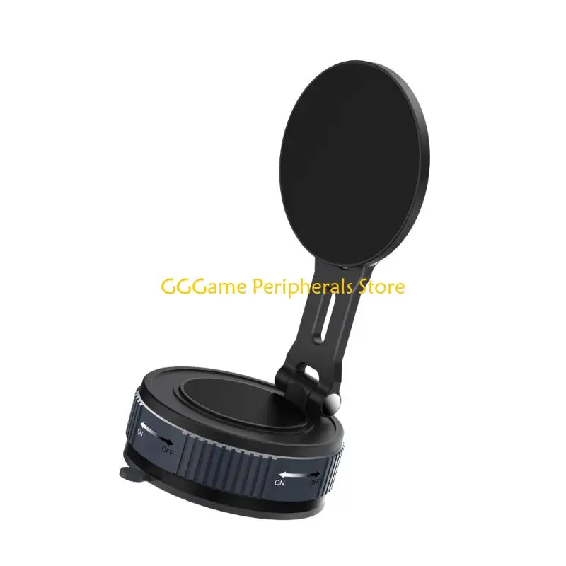 

U55B Vehicle Phone Mount Bracket Holder Vacuum Suctiond with Vacuum Attachment 36 Degree Rotation for Safe Driving Experience