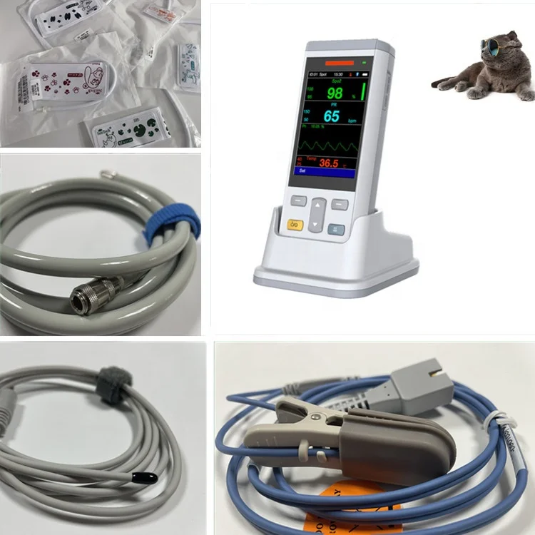 Fabrik OEM Veterinary Pet Animal Vital Signs Monitor mit Ständer