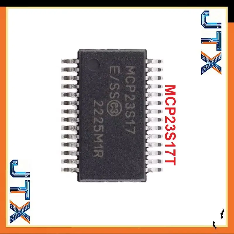 1-5PCS/LOT Expander chip MCP23S17-E/SS MCP23S17T-E/SS MCP23S17 SSOP-28