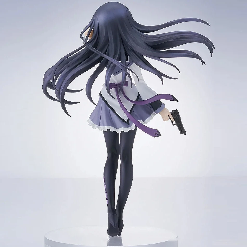17 cm Madoka Magica figura Akemi Homura Anime PVC Modello Regalo di compleanno Ornamenti Giocattoli da collezione Regali di compleanno per bambini