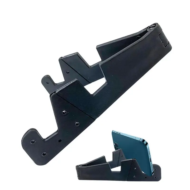 V-Shaped Universal Foldable Mobile Cell Phone Stand Holder For Smartphone Tablet Adjustable Support Phone support bracket mount