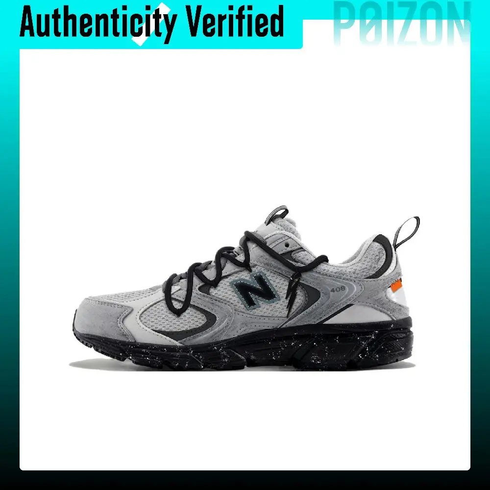 New Balance 408 Casual Shoes Unisex Low-top Gray Black Colorway ML408GA(Team177-)