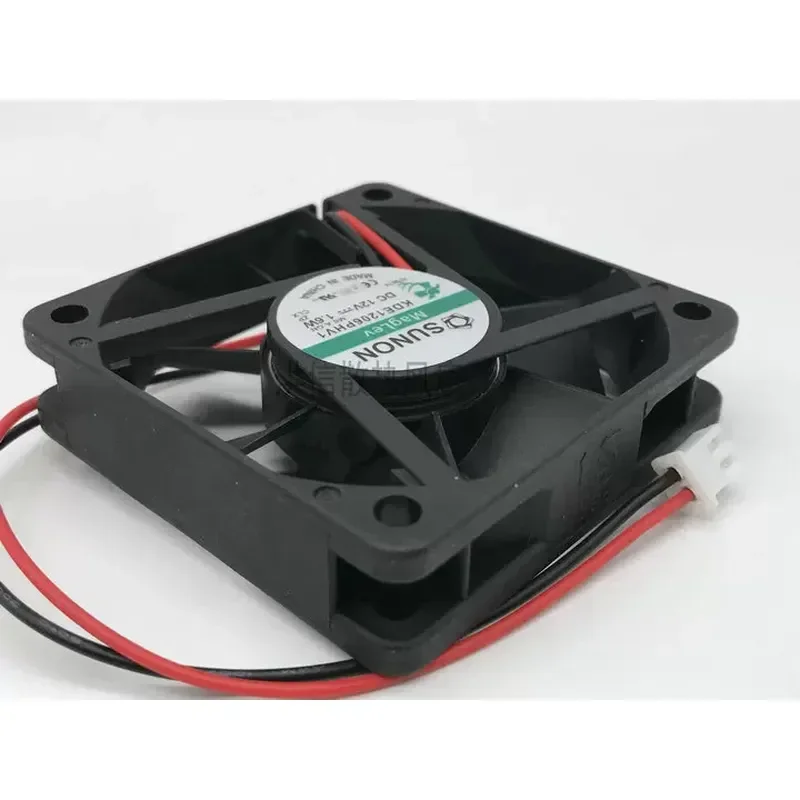 Original Built-in SUNON 6015 KDE1206PHV1 12V 1.6W 60x15mm Silent Fan for Electronic Devices