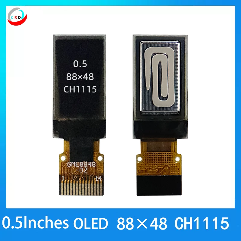 0.5-inch OLED LCD display 88x48 small screen CH1115 compatible with SSD1306 vertical screen IIC