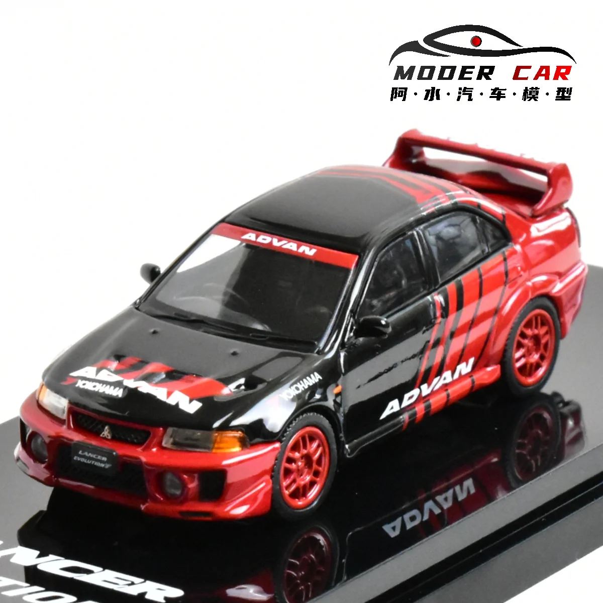 ホビージャパン 1/64 ランサーエボリューション6 大人向け ホビーダイキャストモデルカー