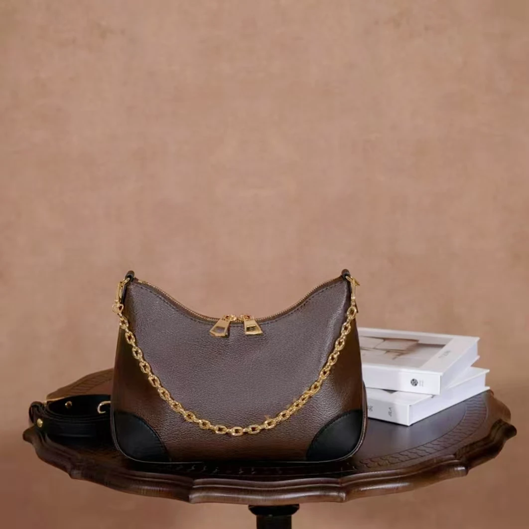 

2025 Luxury Brand Designer Design Fashion Classic Vintage Phone Caviar Chain Leather Bag Totebag Crossbody For Women Luxury Bra