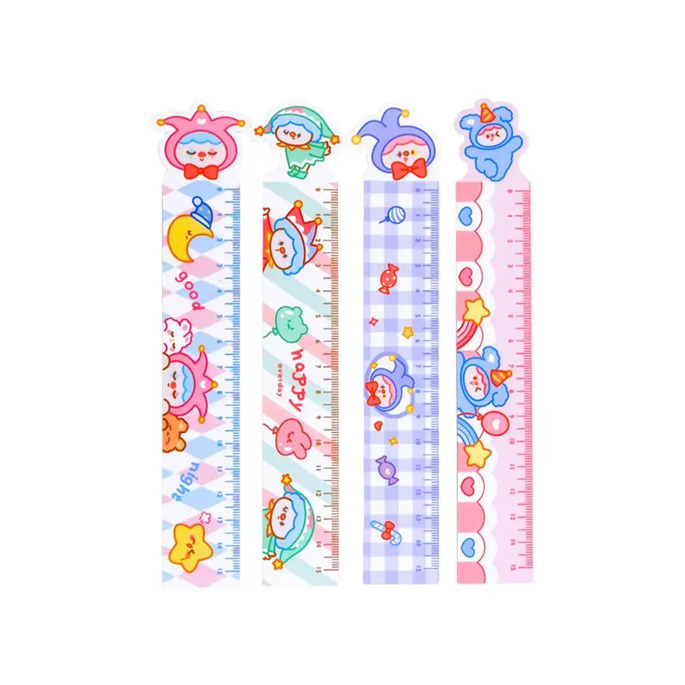 Cute Cartoon Animal Soft Ruler Student Measurement Tool Office Easy School Break Not To Styles Stationery Various Flexibili V4H3