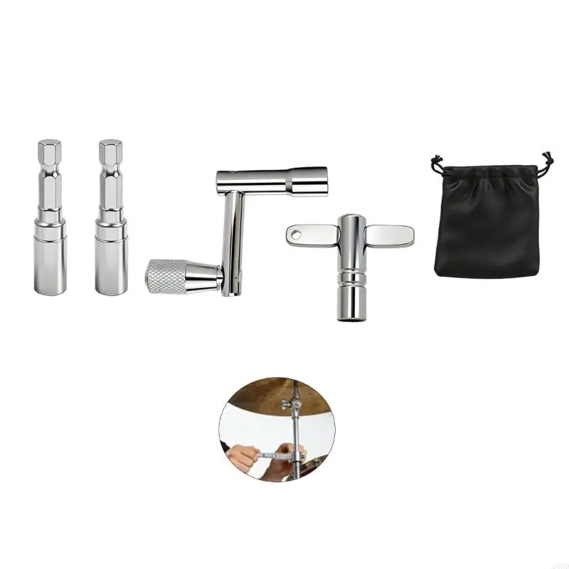 Metal Drum Tuning Replacement Universals Drum Tuner Drum Set Tuning Tools Musical Instruments Part Enduring 24BD