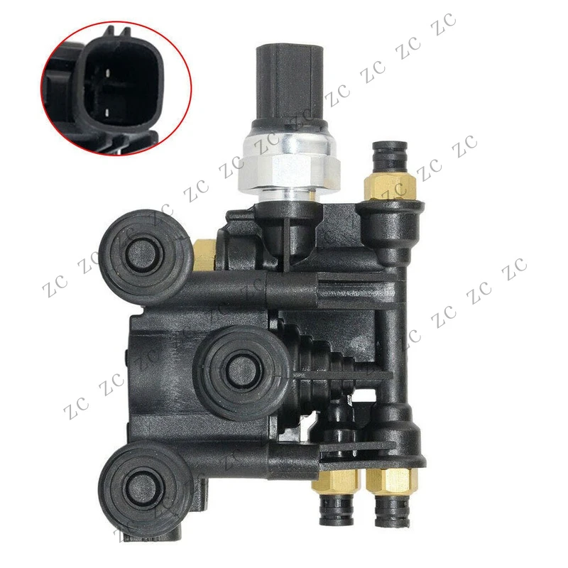 S+ 3x Air Suspension Control Valve For Land Rover LR3 LR4 Range RVH000095 RVH000046