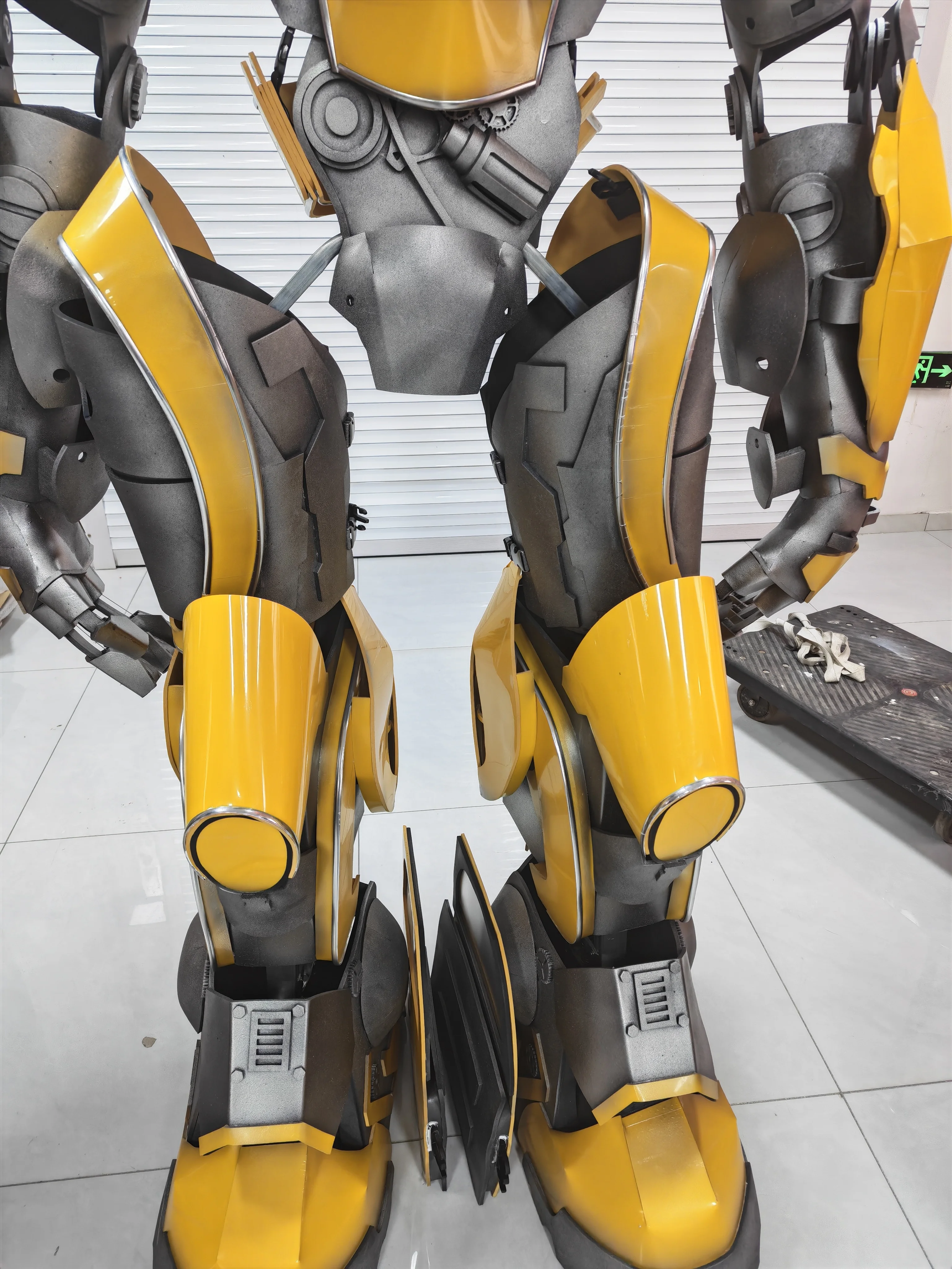 In Stock Bandai Anime Large Real People Wear Robot Props Clothing Armor Costume Cosplay Collection Model Toy Xmas Gifts