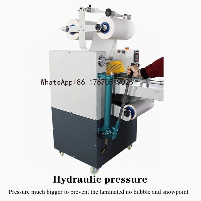 

BFT-390C Heavy A3 Economic Hydraulic Laminating Machine Albumn Cover Labels Electric Automatic Laminating Machine