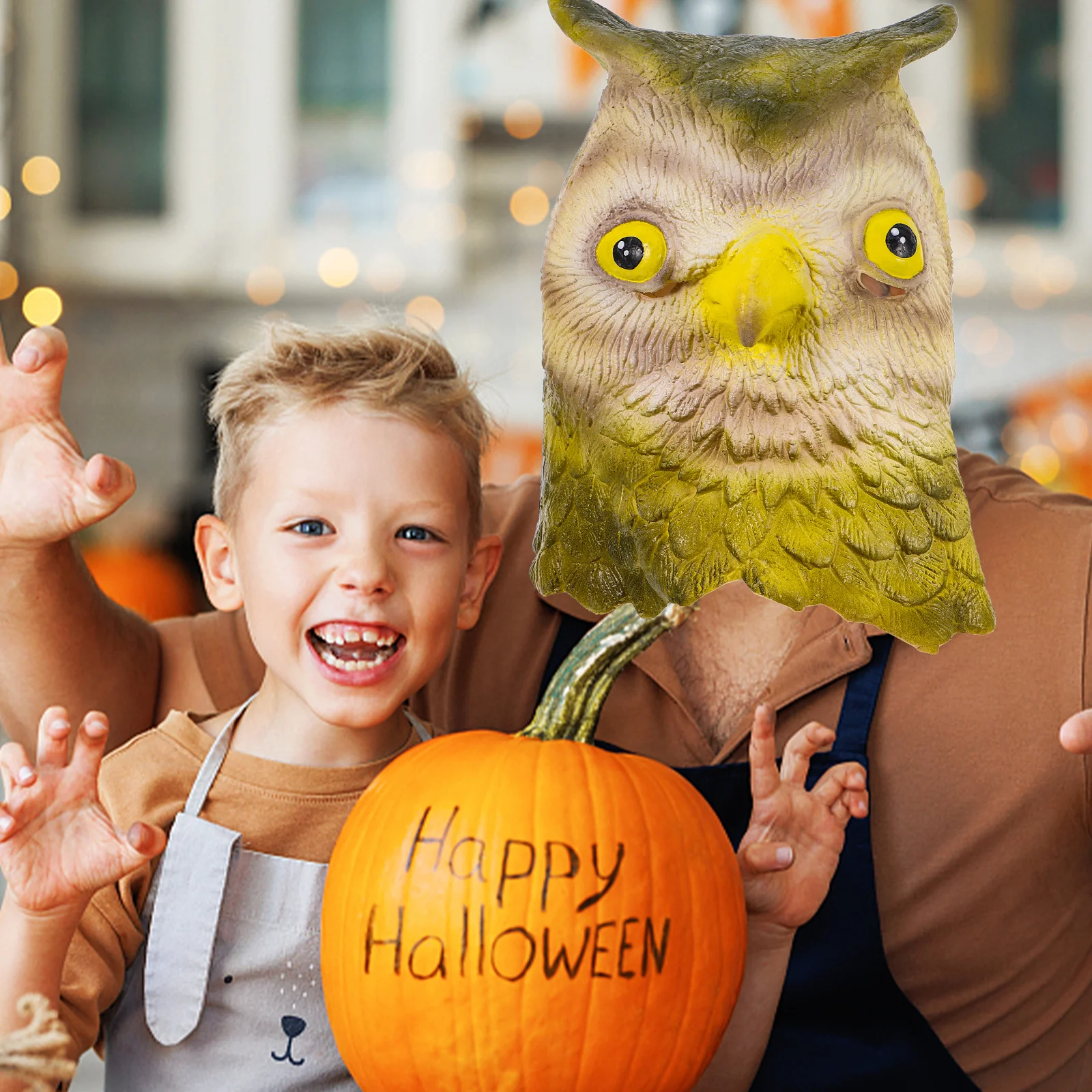 หน้ากาก 1 ชิ้น แบบเต็มหน้า รูปสัตว์ สำหรับงานฮาโลวีน คอสเพลย์ งานแฟนซี ปาร์ตี้ แต่งกาย อุปกรณ์เสริมสำหรับงานคาร์นิวัล