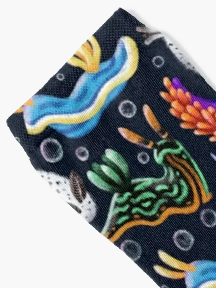 Nudibranchs Socks Running cotton Non-slip Socks Men Women's