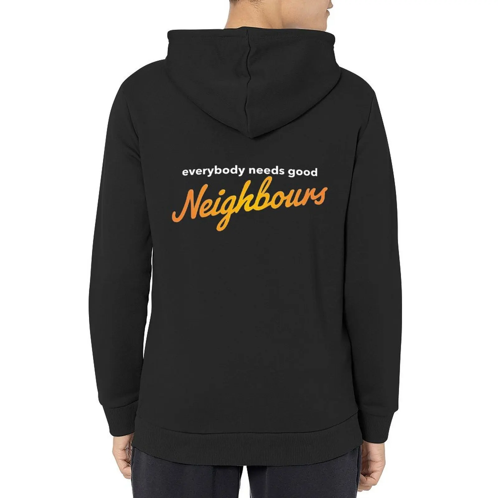 

Everybody needs good Neighbours logo Hoodie autumn new products mens clothing autumn new in hoodies