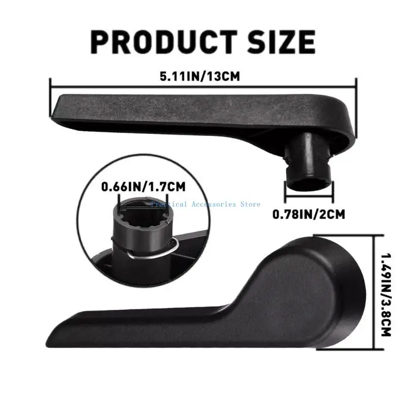 U75E رافعات مقاعد للخدمة الشاقة سهلة التركيب مقبض تعديل المقاعد مقاعد السيارات ضبط مقبض قطع غيار المركبات