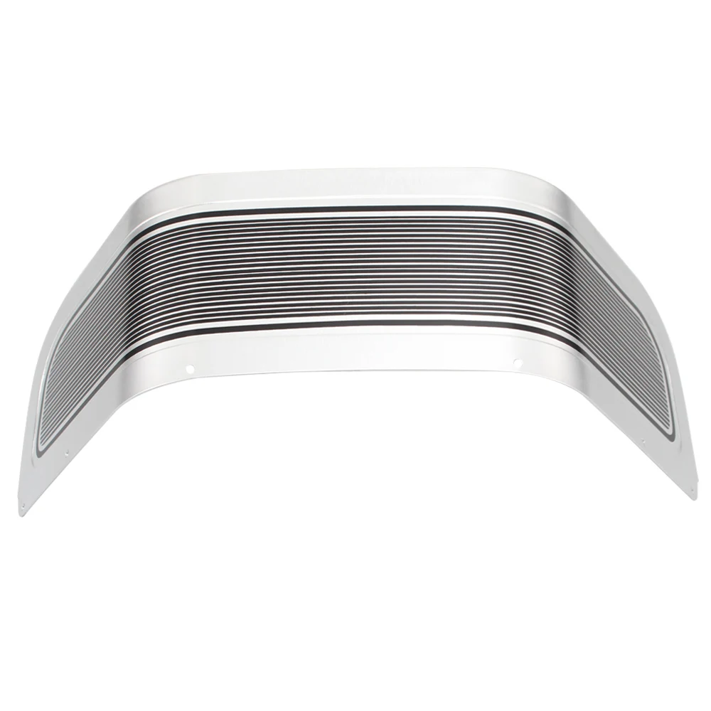 Chrome Front Fender Skirt Trim Protector Cover For Harley Touring Road King Electra Glide FLHTK 1980-2022 Motorcycle Accessories