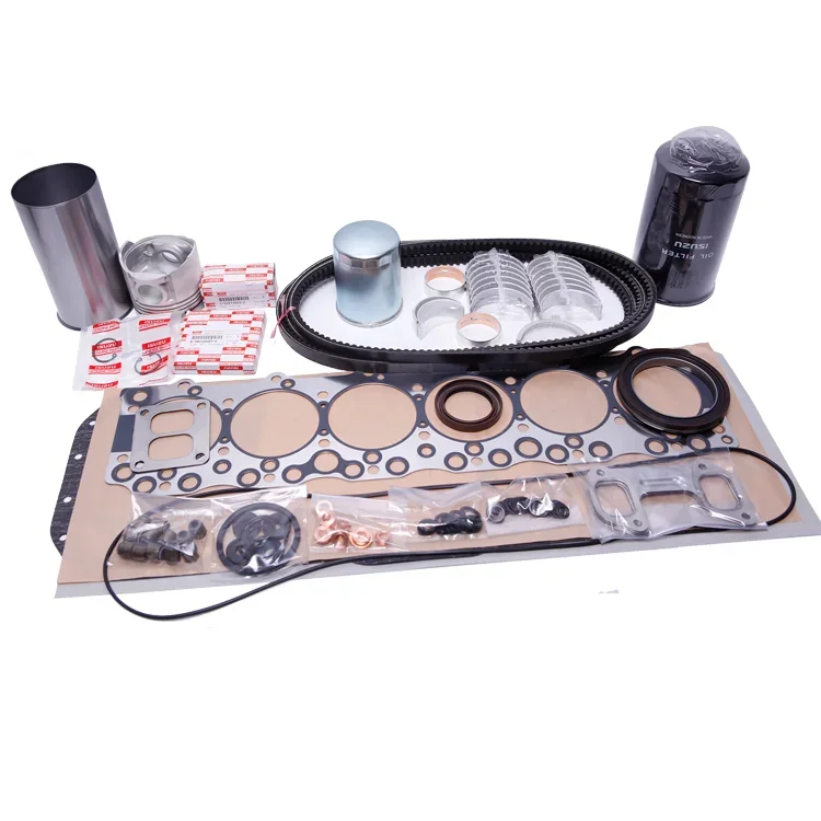 

ISUZU genuine repair kit for excavator diesel engines model 6BG1 new part No.1878153780