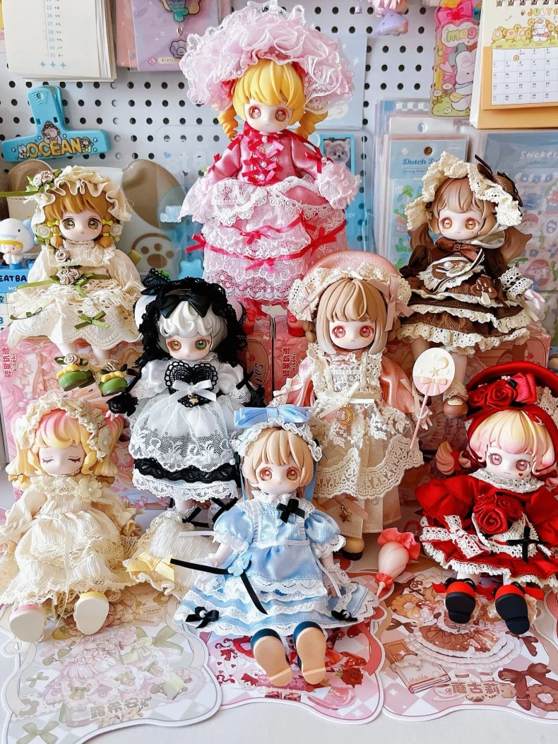 Authentische Kiseki Star Trail Antike MJD Blind Box 1/12 Maßstab Bewegliche Puppen Mini BJD Figuren Sammlerstücke Schreibtisch-Deko Geschenk – Detail 1