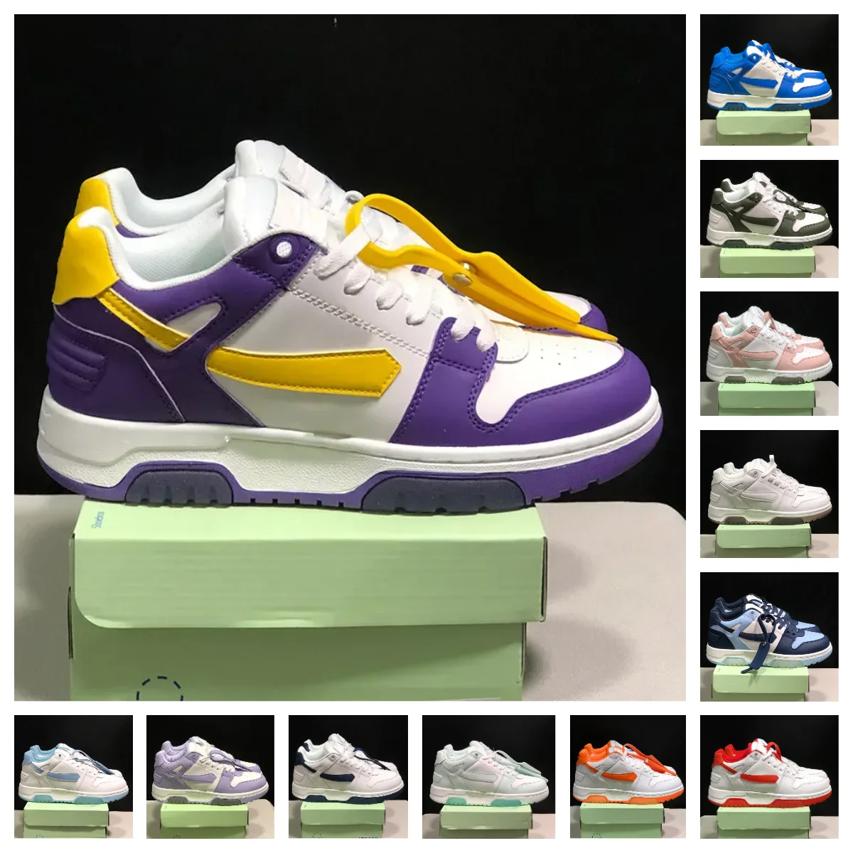 2025 جديد خارج المكتب أحذية رياضية بيضاء كاجوال للرجال والنساء أحذية يومية مريحة وبسيطة ‮ 54-63 إيزيس أوف وايت