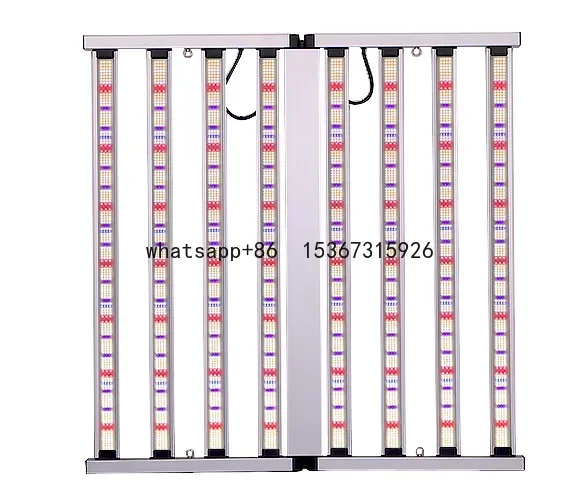 LED Grow Light 4x6ft Full Spectrum Grow Light Bar 100Watt Plant Growing Light Dimmable Commercial Grow Lamp Daisy Chain