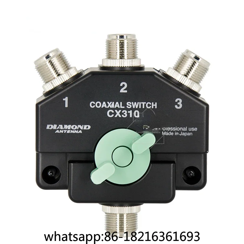 Diamond CX310N coaxial switch 1 loop 3 contact antenna switch DC~1500MHz