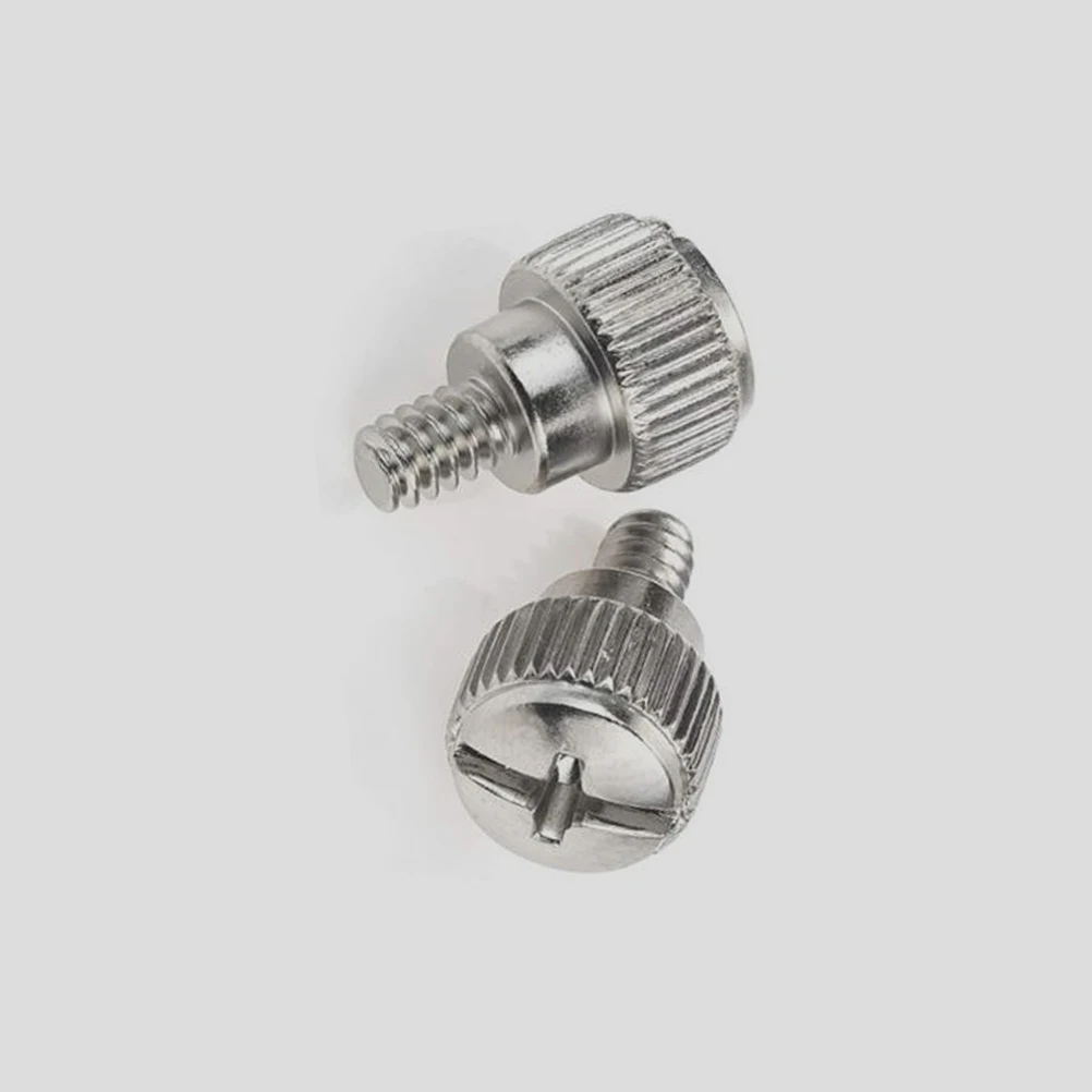 

100pcs Chassis Thumbscrews Metal Screws Fixing Fasteners Durable High Hardness Anti-Rust Sturdy Easy Install Long Lasting