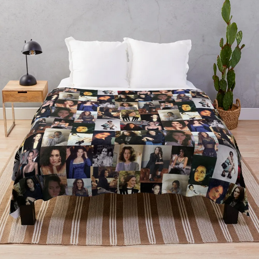 

Winona Ryder Throw Blanket