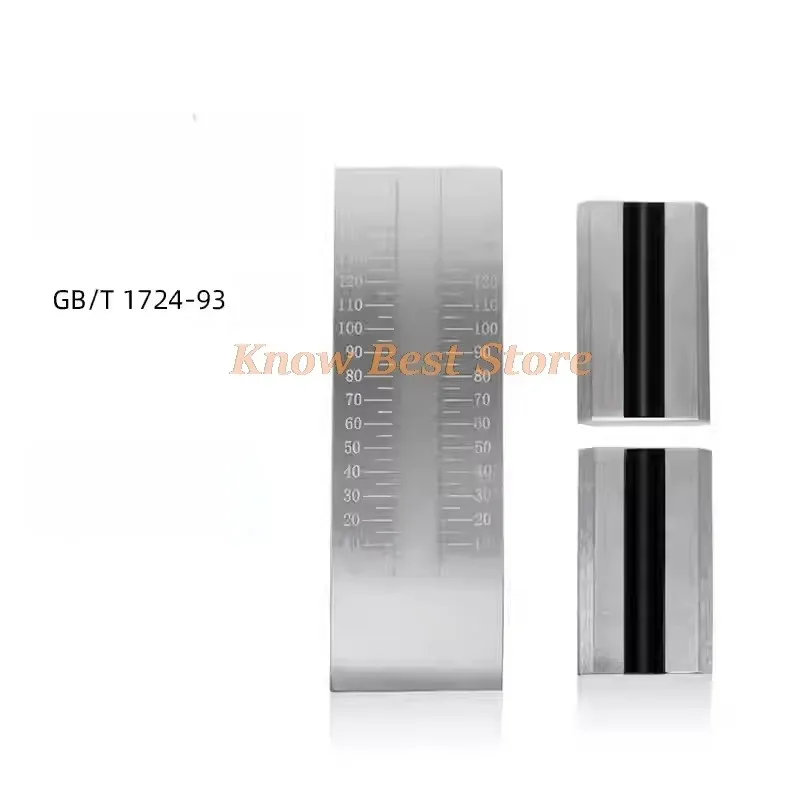 QXD Single Groove Fineness Gauge Grindometer Fineness Meter 0-25 0-50 0-100 0-150 1pc