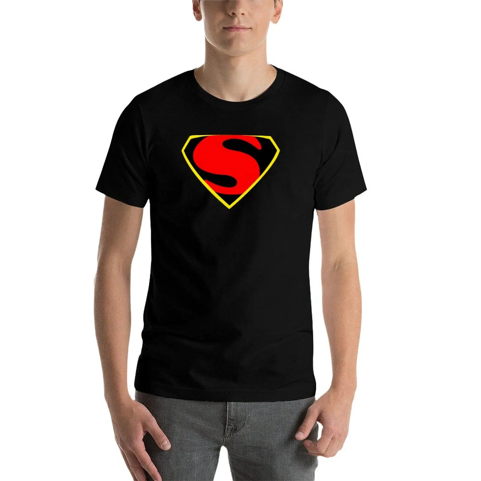 Max Fleischer Superhero Shield Logo Classic T-Shirt clothes cute tops mens t shirt graphic