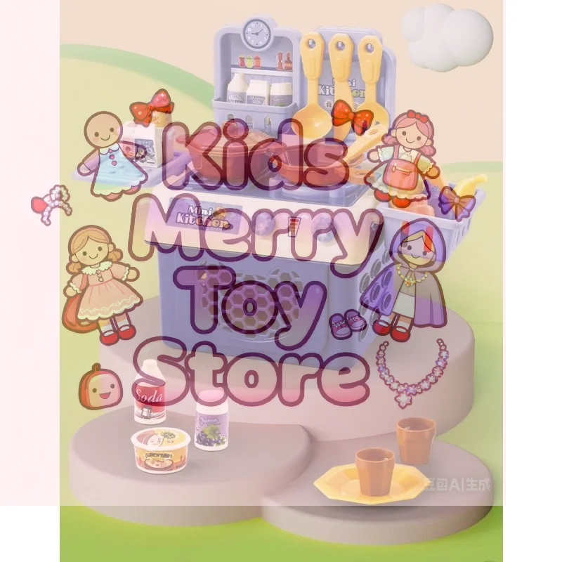 23/25/32 Stuks Simulatie Keuken Tool Rollenspel Speelgoed Kinderen Gesimuleerde Keuken Speelhuis Leuk Spel Vroege educatief Speelgoed Gift