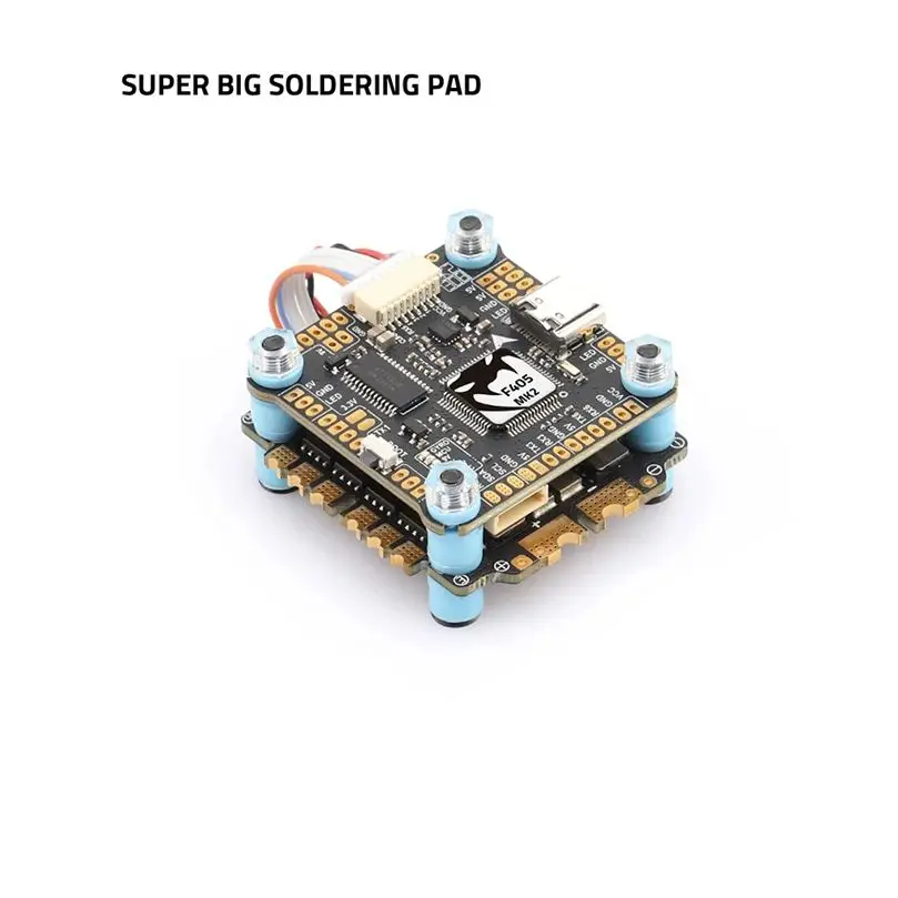 DIATONE F405 MK2 V2 FC&ESC 스택 F405MK2 비행 컨트롤러 F55 BLS ESC 3-6S DSHOT300/600 FPV 드론 쿼드콥터용