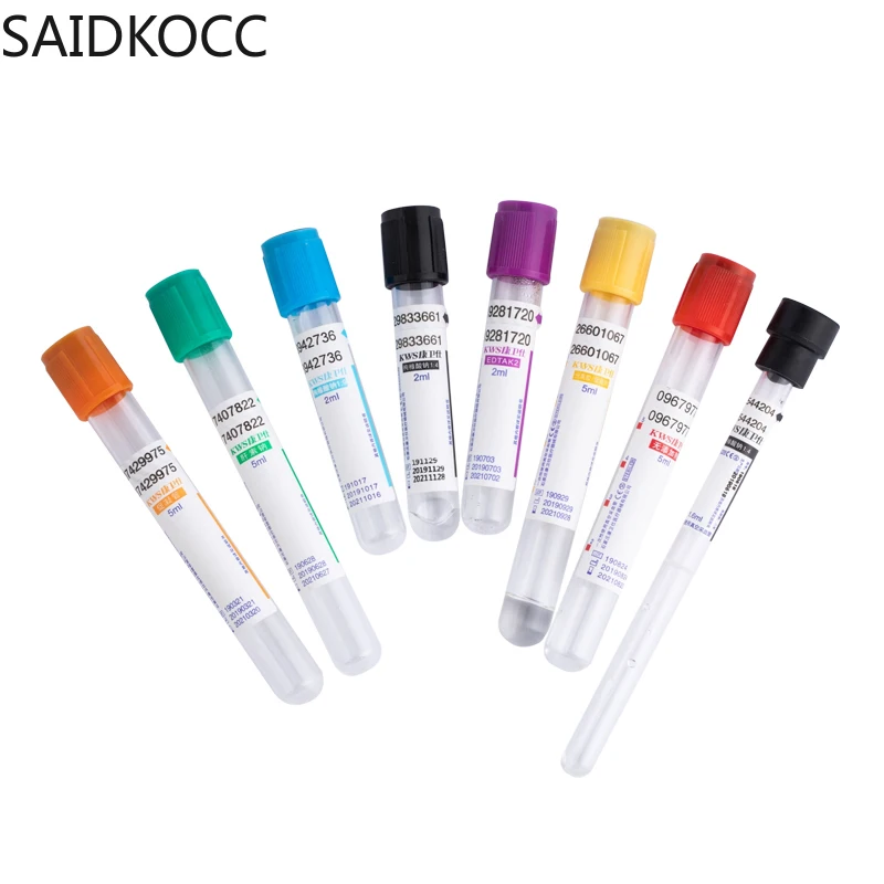 Imagem -05 - Recipiente de Coleta de Amostra de Sangue Tubo de Coleta a Vácuo Vidro Estéril 10 ml com Aditivos Soda Citrato 1:9 100 pk