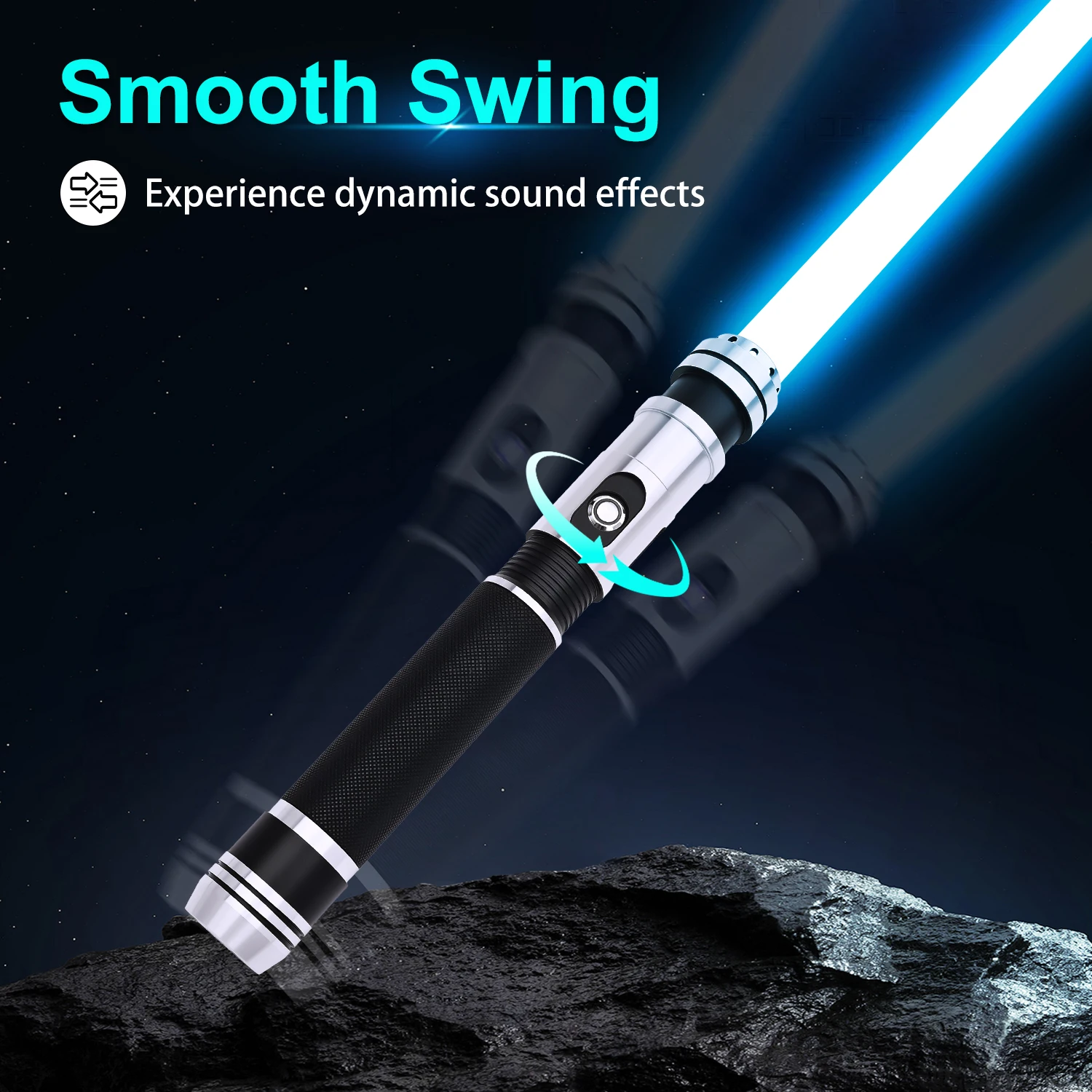 TXQSABER Neo Pixel Lightsaber SNV4 Pro سوينغ سلس الثقيلة المبارزة المعدنية هيلت الليزر السيف الناسف قوة ماندالوريان تأثيري اللعب