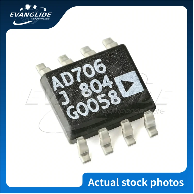2 PCS/LOT 100%Original & New AD706 SOIC-8 Bipolar Operational Amplifier IC Chip In Stock Wholesale Discount