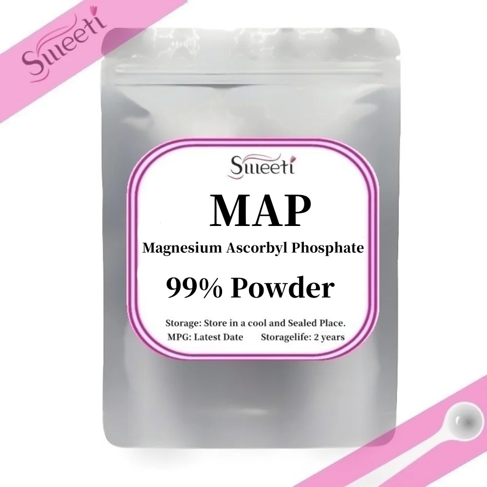 50-1000g Magnesium Ascorbyl Phosphate Powder,MAP for Skin Whitening, Reduce Melanin