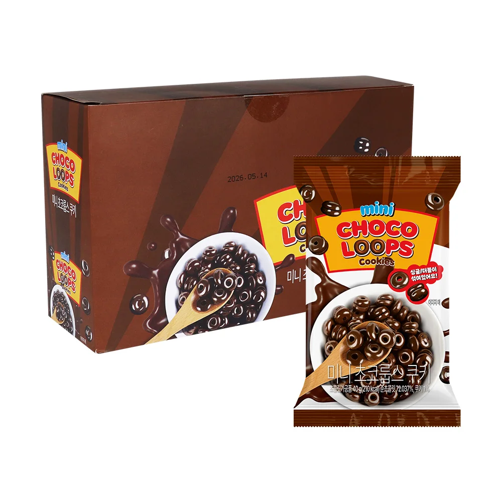 Mini Choco Gorpss Anillo Choco de Chocolate con Leche 40g X 12 Piezas