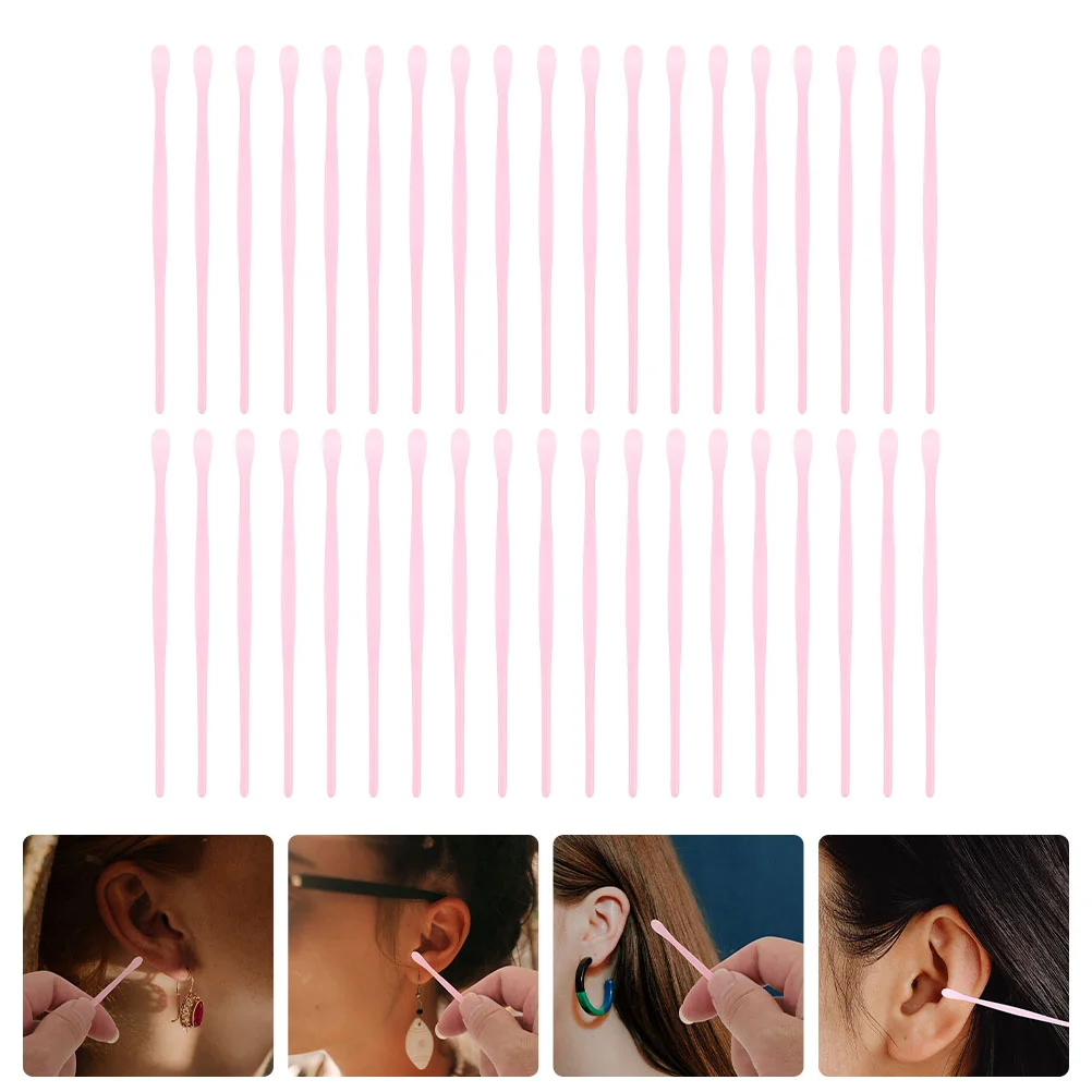 Disposable Ear Pick Sanitary Picks Earwax Cleaning Spoons Hygienic Tools Sticks Convenient Removal Plugs Headset