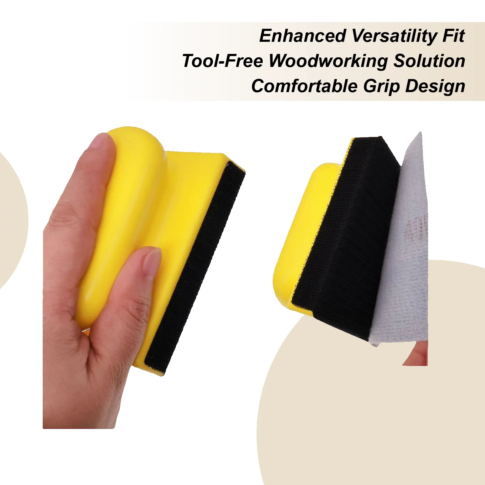 

Ручной шлифовальный блок, деревообрабатывающие полировальные принадлежности, модель шлифовального полировального диска для ремонтов, столяров, художников, восстановленных